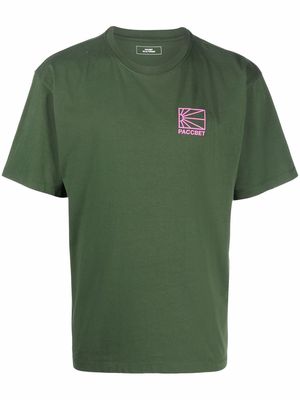 PACCBET logo-print cotton T-Shirt - Green
