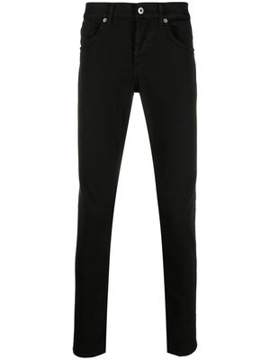 DONDUP five-pocket slim-fit jeans - Black
