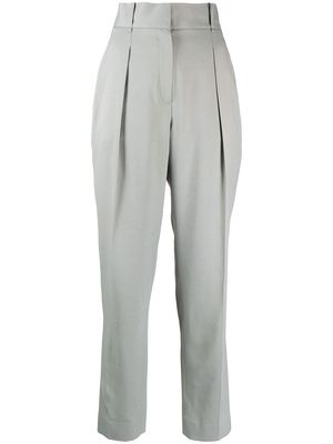 GOODIOUS tapered-leg trousers - Green