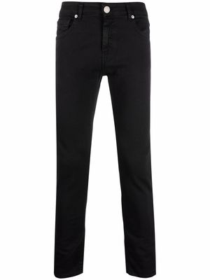 Family First mid-rise skinny-cut jeans - Black
