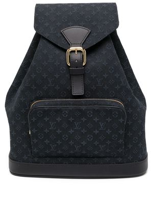 Louis Vuitton 2003 pre-owned monogram Montsouris GM backpack - Black