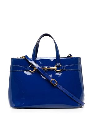 Gucci Pre-Owned 2010 Horsebit 2way bag - Blue