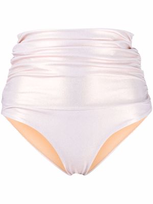 Maria Lucia Hohan Raspini metallic bikini bottom - Pink