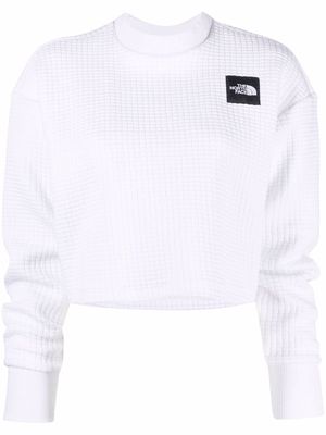 The North Face chest logo-patch sweatshirt - White