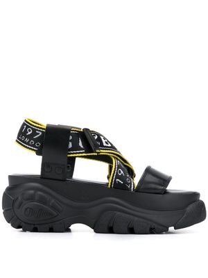 Buffalo Bo platform sandals - Black