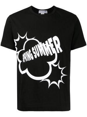 Comme Des Garçons Shirt Seasonal print T-shirt - Black