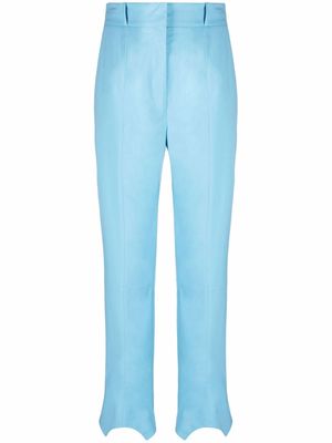 Low Classic straight-leg tailored trousers - Blue