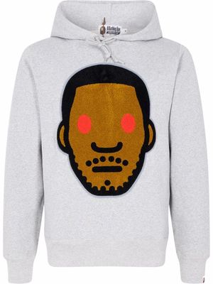 A BATHING APE® x Kid Cudi pullover hoodie - Grey