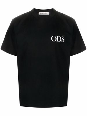 UNDERCOVER slogan-print cotton T-shirt - Black