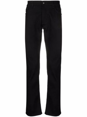 Marcelo Burlon County of Milan straight-leg denim jeans - Black