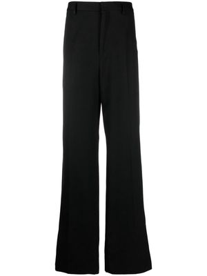 LANVIN wide-leg wool trousers - Black