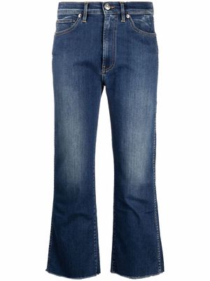 3x1 Emma cropped flared jeans - Blue