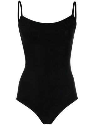 Chanel Pre-Owned 1980-1990s square neck swimsuit - Black