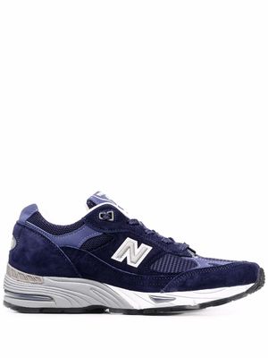 New Balance panelled low-top sneakers - Blue