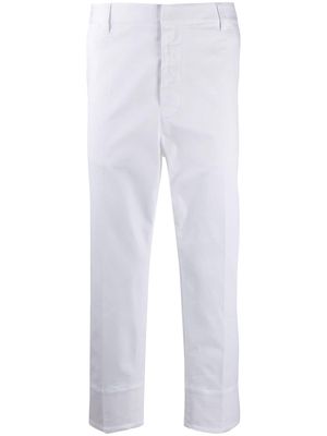 Dsquared2 concealed front trousers - White