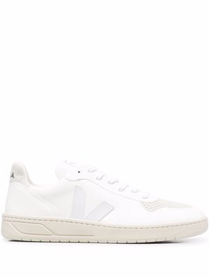 VEJA V-10 low-top lace-up sneakers - White