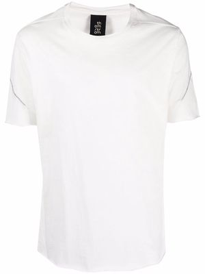 Thom Krom stitch-detail organic-cotton T-shirt - White