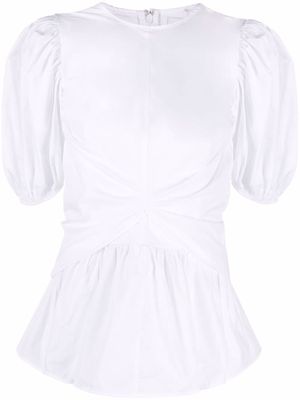 Cecilie Bahnsen Faith peplum blouse - White