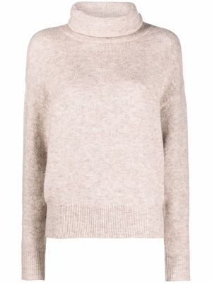 Woolrich roll-neck knitted jumper - Pink