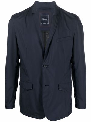 Herno single-breasted fitted blazer - Blue