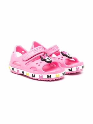 CROCS KIDS Mini Mouse open-toe sandals - Pink