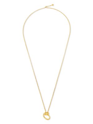 Charlotte Chesnais Round Trip pendant necklace - Gold