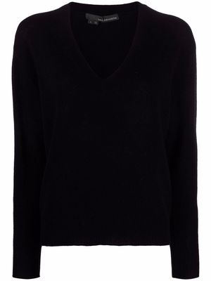 360Cashmere Jessie V-neck cashmere jumper - Black