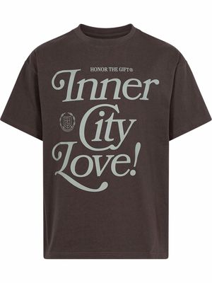 HONOR THE GIFT Inner City Love T-shirt - Black