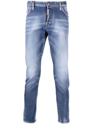Dsquared2 washed skinny jeans - Blue
