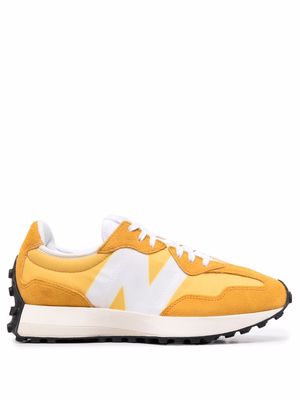 New Balance 327 low-top panelled sneakers - Yellow