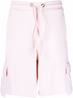 Iceberg x Kailand O. Morris logo-embroidered shorts - Pink