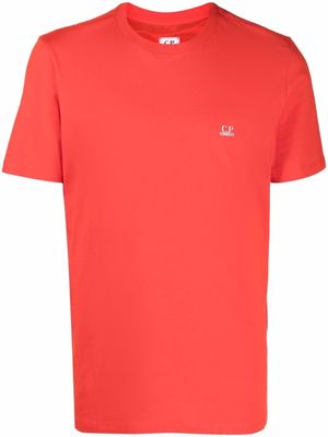 C.P. Company chest logo-print T-shirt - Red