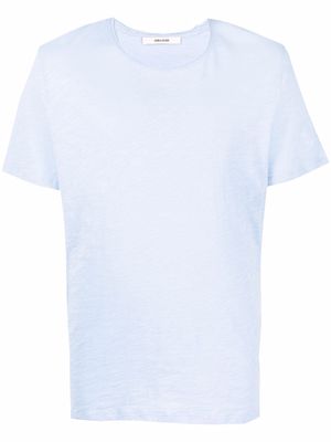 Zadig&Voltaire cotton short-sleeved T-shirt - Blue