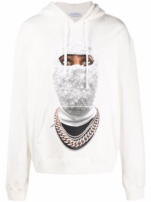 Ih Nom Uh Nit graphic-print hoodie - White