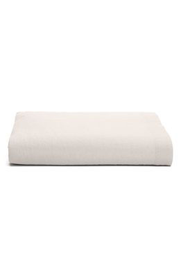 Tekla Linen Flat Sheet in Sand Grey