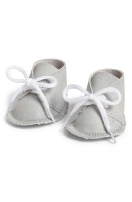 Miniland Gender Neutral Doll Shoes in Grey