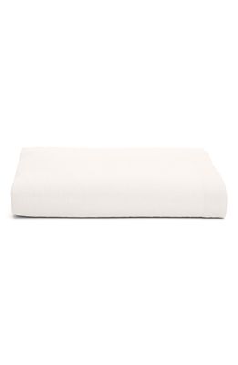 Tekla Linen Flat Sheet in Cream White