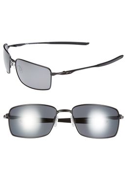 Oakley 60mm Polarized Sunglasses in Matte Black