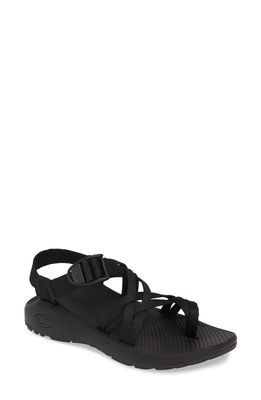 Chaco Z/Cloud X2 Sandal in Solid Black Fabric
