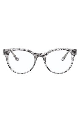 Dolce & Gabbana 55mm Rectangle Optical Glasses in Black
