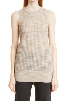 Ted Baker London Kcate Ribbed Tank Top in Natural