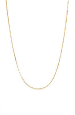 Nordstrom Demi Fine Snake Chain Necklace in 14K Gold Plated