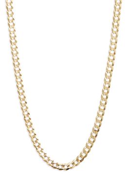 Nashelle 14K Gold Curb Chain Necklace