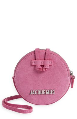 Jacquemus Le Pitchou Circle Neck Pouch in Pink