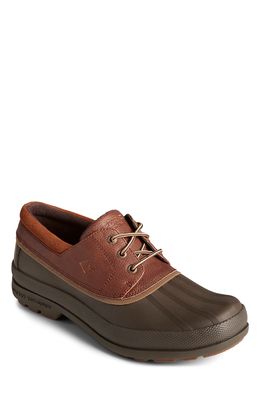 Sperry Cold Bay Waterproof 3-Eye Low Boot in Brown/Tan