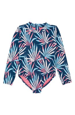 Feather 4 Arrow Wave Chaser One-Piece Rashguard Swimsuit in Pld