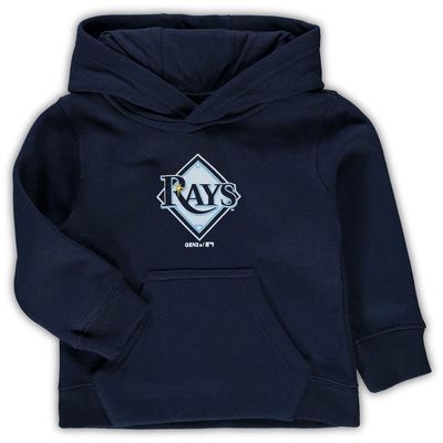 Outerstuff Toddler Navy Tampa Bay Rays Primary Logo Pullover Hoodie