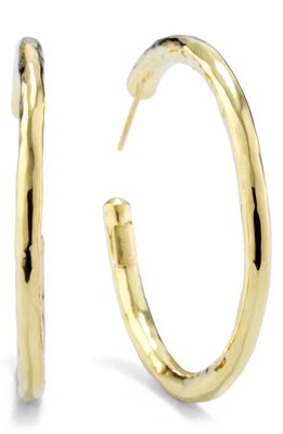 Ippolita Glamazon Classico Medium Hoop Earrings in Gold