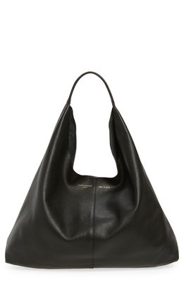 Kurt Geiger London Violet Leather Hobo Bag in Black