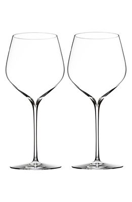 Waterford Elegance Set of 2 Fine Crystal Cabernet Sauvignon Glasses in Clear